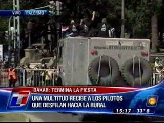 Una multitud despidió el Dakar - TN.com.ar