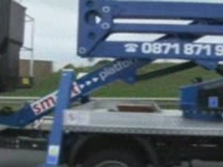Smart Platform  Rental Truck Mount Cherry Picker