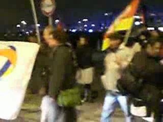 Les salariés de TOTAL RF manifestent