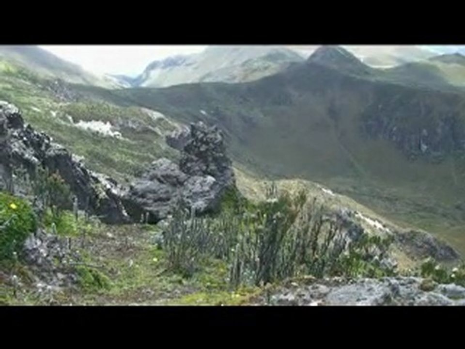 Le rucu pichincha est le sommet le Quito capitale de L'Equat