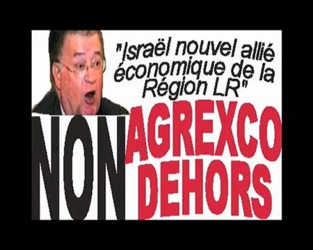 La Coalition contre Agrexco s'invite aux voeux de G. Frêche