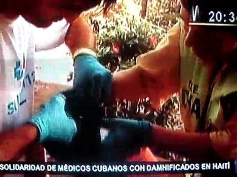 Haiti, solidaridad de médicos cubanos