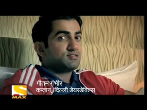 DLF IPL 2010 Back in India - Gautam Gambhir