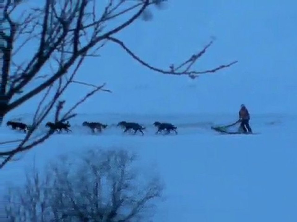 Emil Inauen entre Bonneval et Bessans