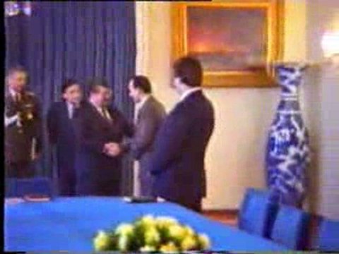 Adnan Odabaş, 8. Cumhurbaşkanı Özal'ı ziyaret etti