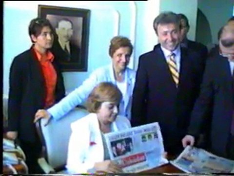DYP Genel Başkanı Tansu Çiller, gazetemizi ziyaret etti