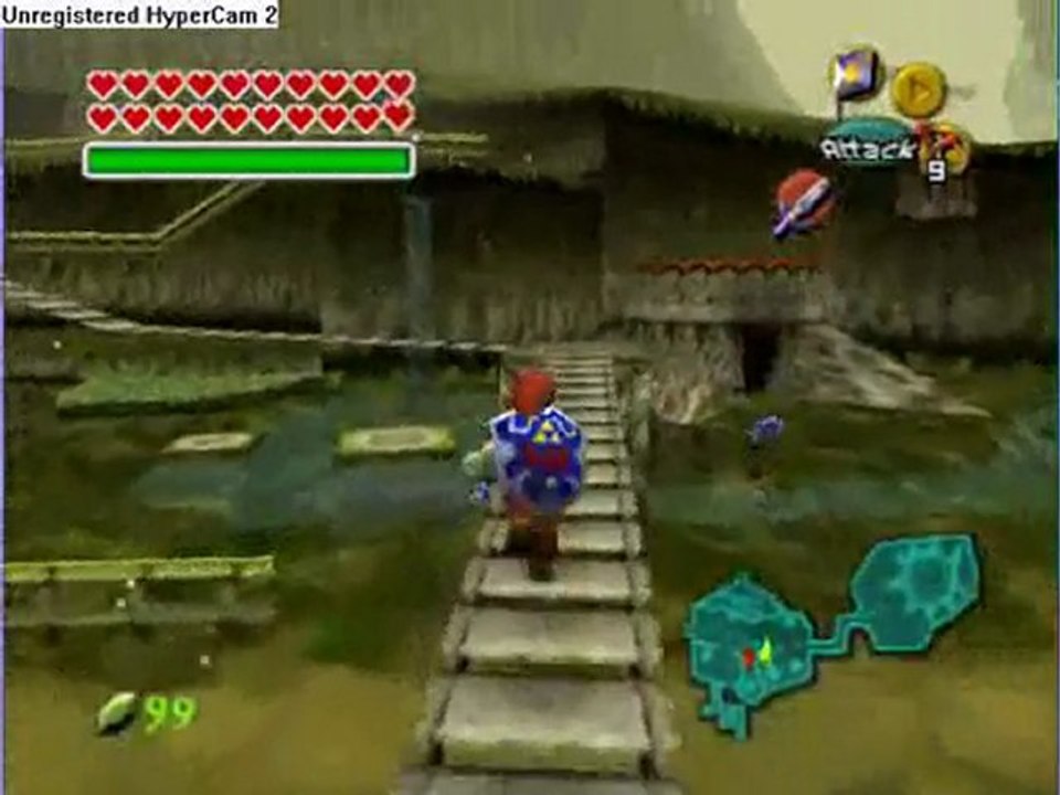 zelda ocarina of time four sword
