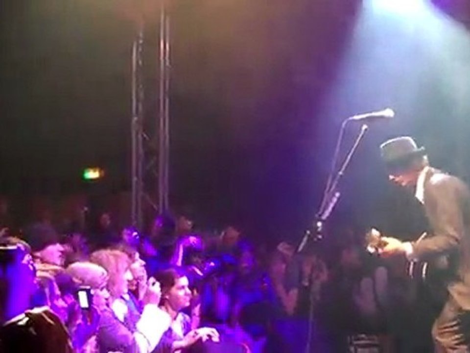 Peter Doherty à la Flèche d'Or le 18 janvier 2010