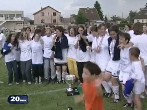 Foot féminin : FCF Juvisy, championnes de France