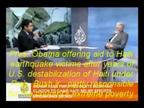 The Bushes & Clintons Are Saviours To The Haitian People ;)