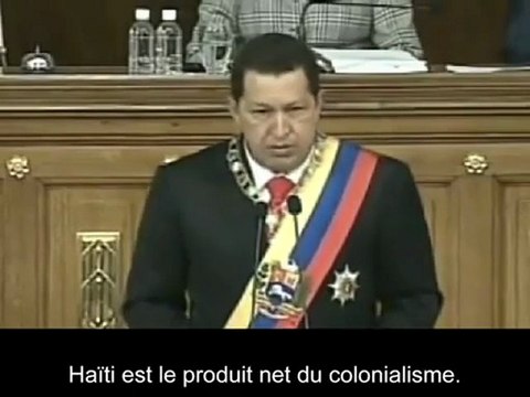 Chavez le drame d'Haiti et l'impérialisme