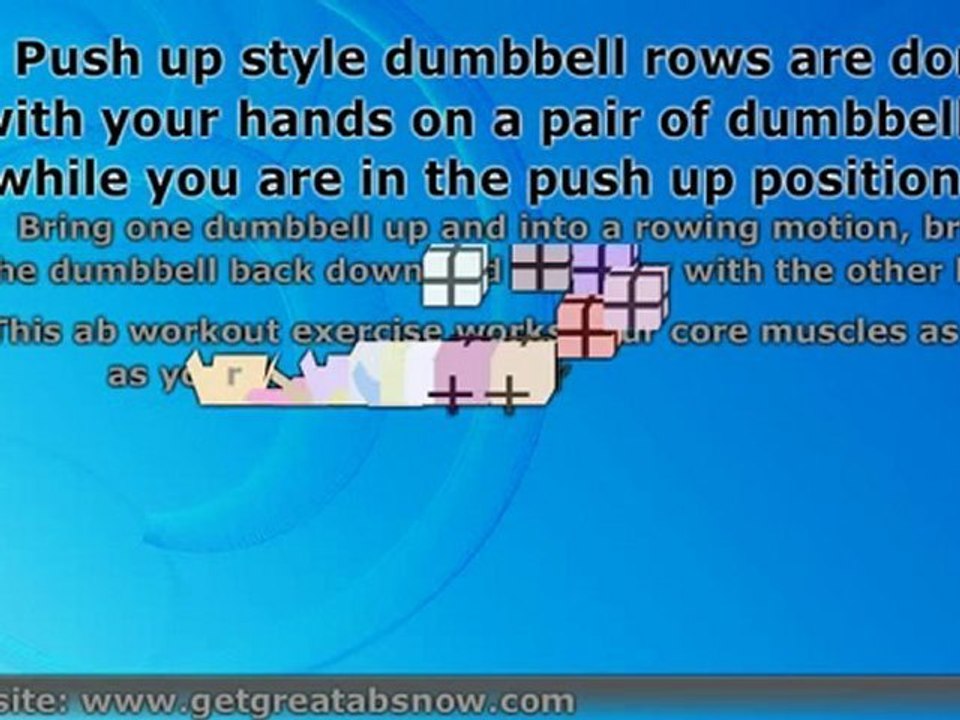 Great Lower Abdominals Workout Minus the Situps and Crunches