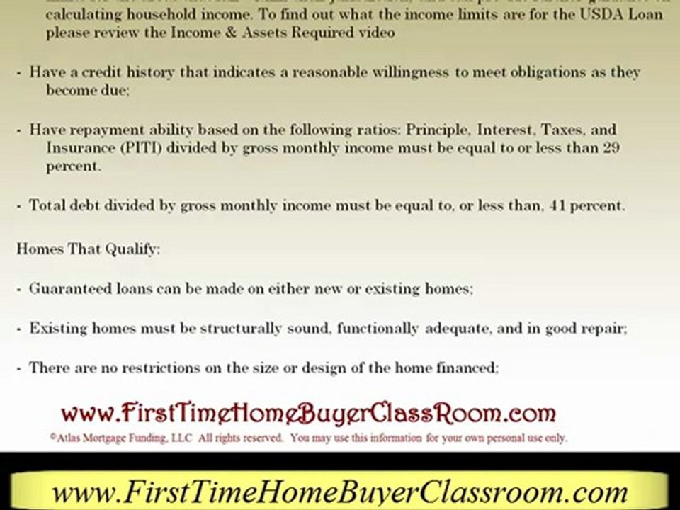 What Is A USDA Loan?