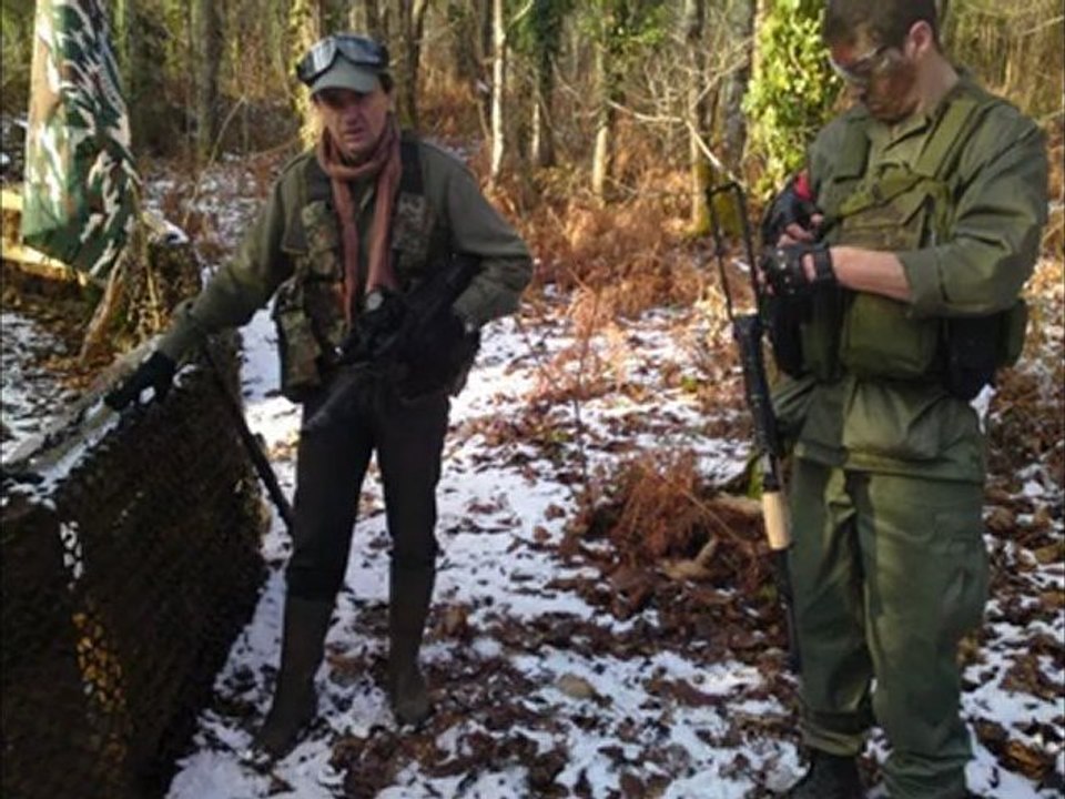 airsoft sous la neige