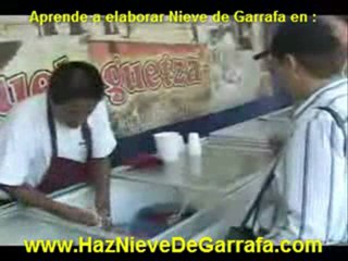 Conoce la historia de la nieve de garrafa