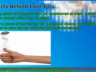 Baccarat Strategy - A Simple Way To Win.