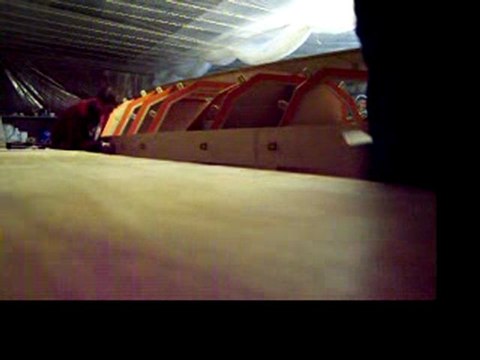 pose du premier bordé du n°62 bouvet guyane 2012