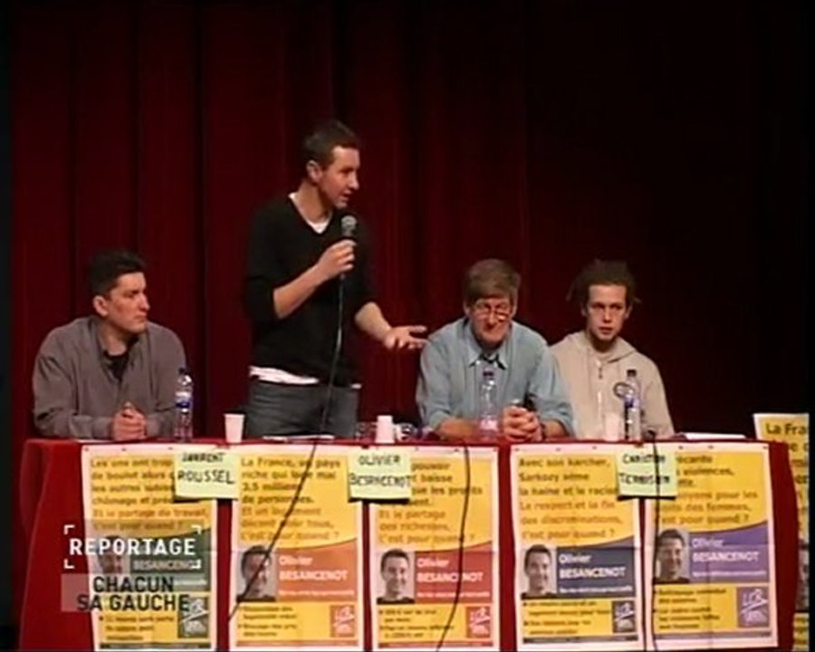 "Chacun sa gauche", reportage de Lise Pressac (mars 2007)