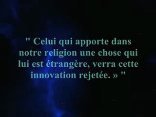 An-Nawawi hadit 5-rejet des actes blamâbles et innovation