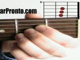 Learn basic guitar chords - A major