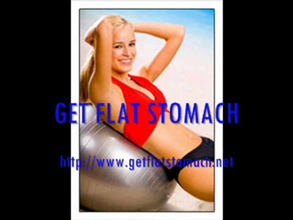 get flat stomach