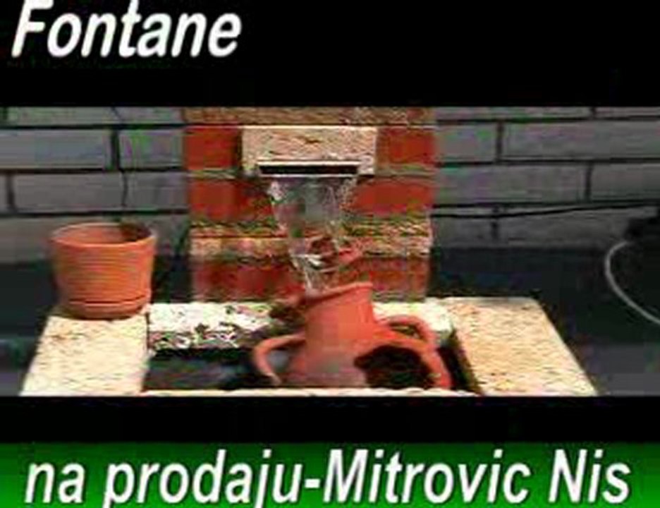 Fontana Video zapis za oglas I