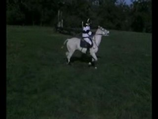 Claire Brinon sur le cross de Goven