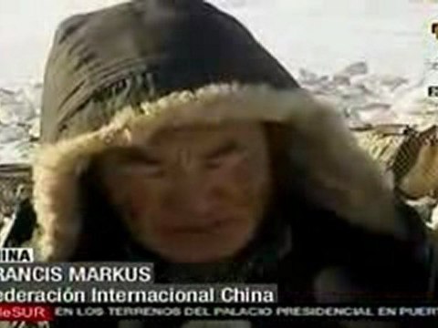 Ola de frío afecta zonas agrícolas en Mongolia