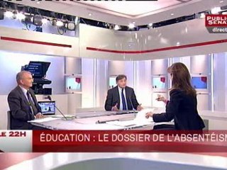 LE 22H,Christian Blanc, secrétaire d'Etat chargé du Développement de la région capitale