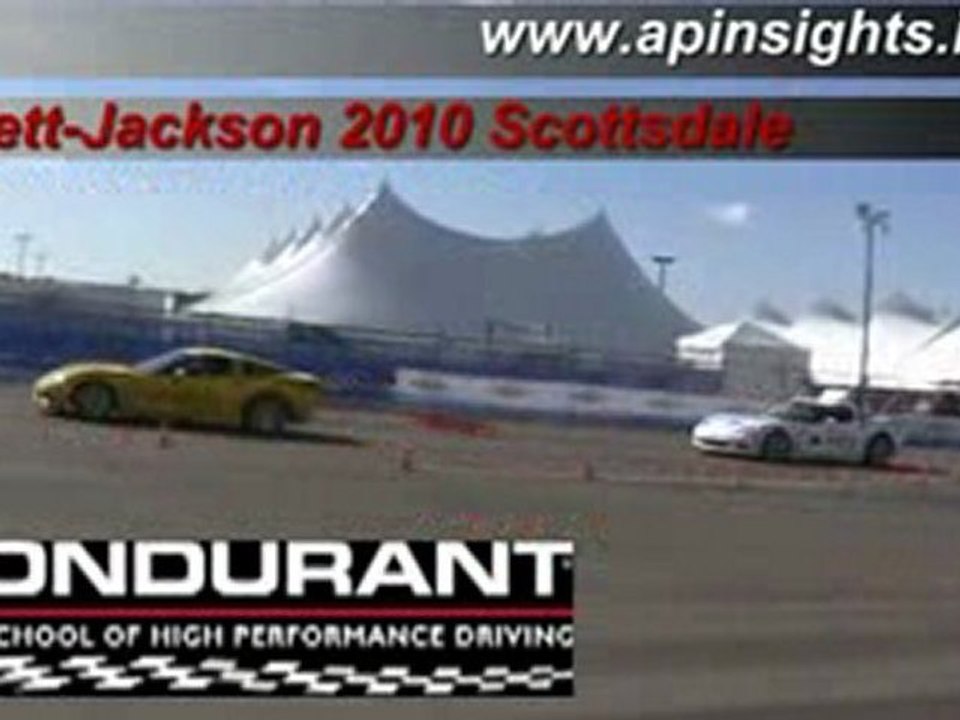 Corvette Bondurant Pro Drives at Barrett Jackson 2010