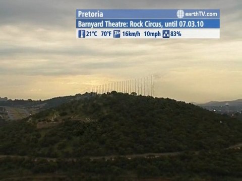 Udaipur - India, Ekaterinburg - Russia, Niagara Falls - Canada, Pretoria - South Africa, Agadir - Morocco, Dresden - Germany, Honolulu - USA