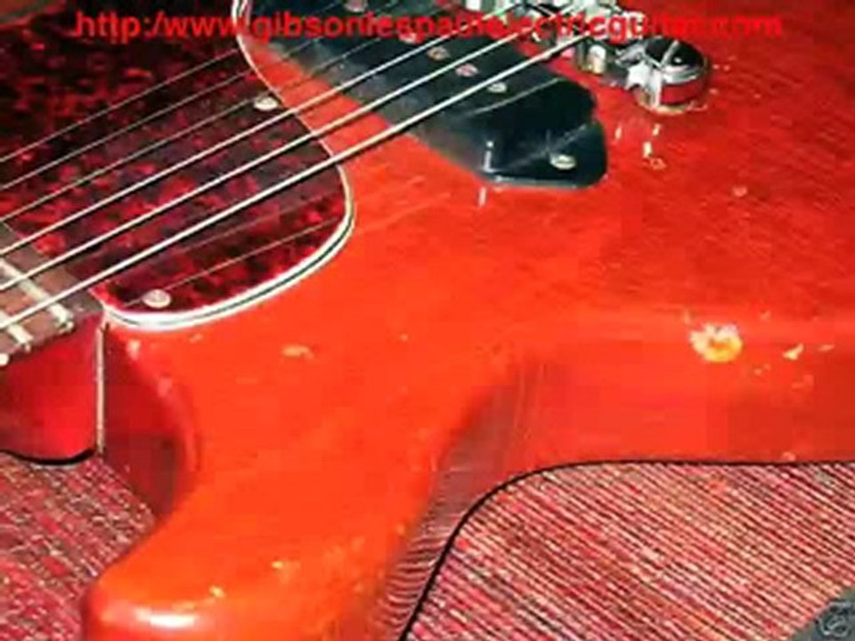 Rare Vintage Gibson Les Paul Electric Guitar Custom Les Pau