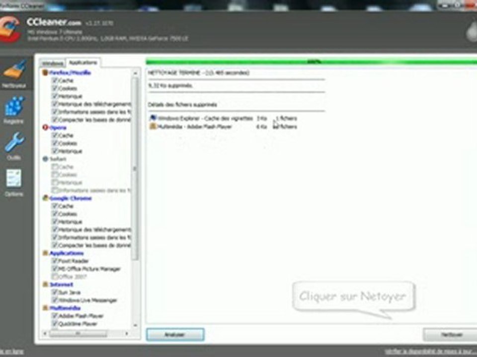 CCleaner Tuto - Allstuces