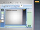 How to Embed a YouTube Video in PowerPoint