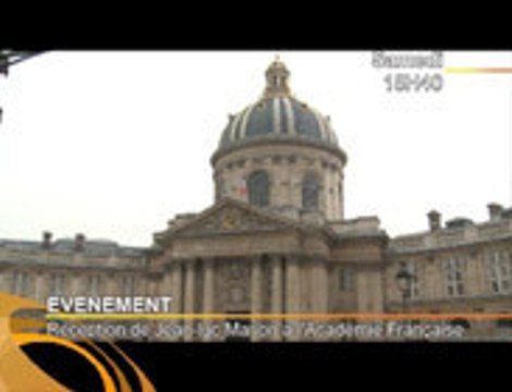 Réception de Jean-Luc Marion à l'Académie Française
