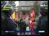 Rennes: Le procès des 4 chômeurs-manifestants (F3-le 19/01)