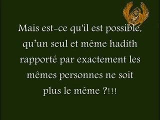 Falsification dans le hadith par Metmati Maamar