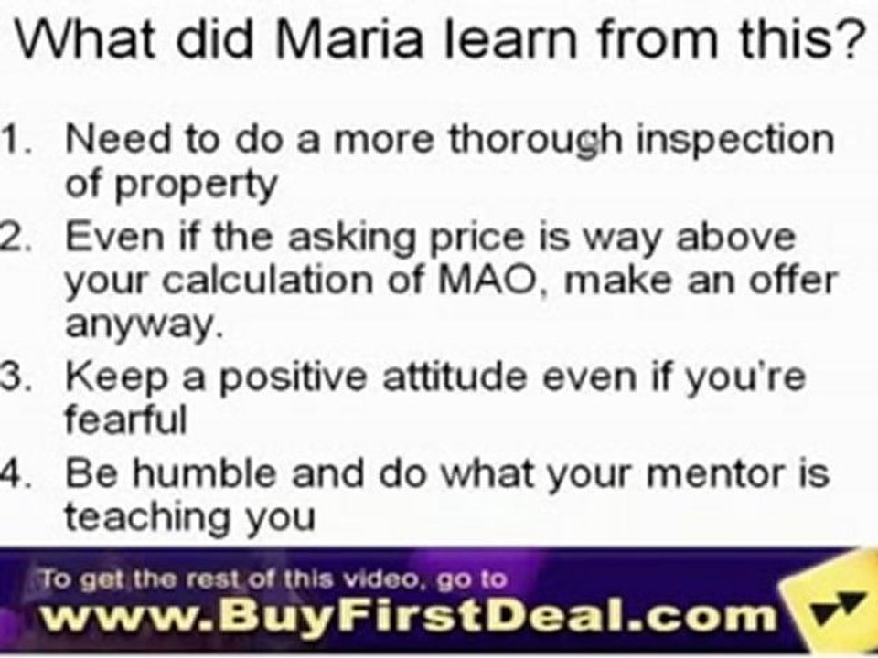 California Investment Property: Perceived Dominance