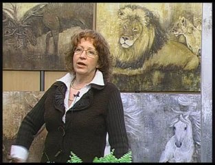 Brigitte Morisson, artiste peintre animalier