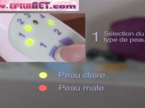Epilateur Epil Flash Lumiere pulsee