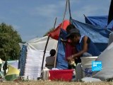 Haïti: La vie dans un camp de réfugié de Port-Au-Prince
