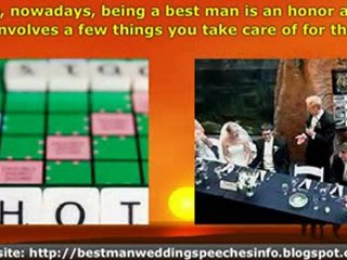 Best Man Speeches - What Do I Need to Know?