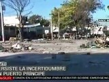 Aun hay cadáveres en las calles de Puerto Príncipe