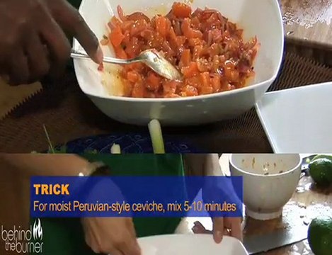 Spicy Salmon Ceviche with Chef Marcus Samuelsson