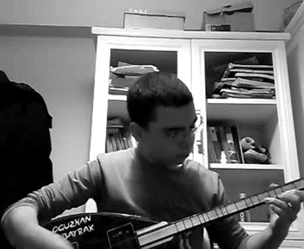 Akşam güneşi - elektro bağlama ile