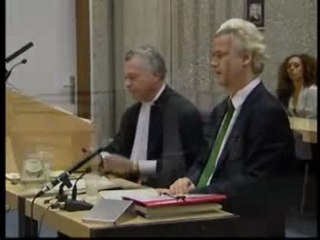 Procès d'un député islamophobe à Amsterdam