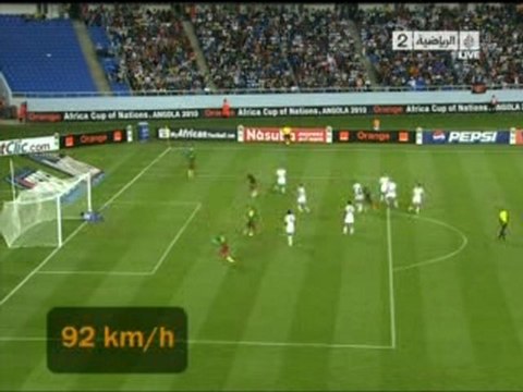 CAMEROUN 2-2 TUNISIE CAN Angola 2010 4/4