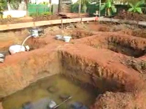 suivi des travaux au foyer de Battambang, cambodge
