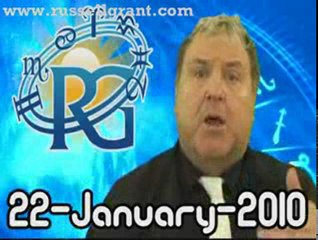 RussellGrant.com Video Horoscope Pisces January Friday 22nd