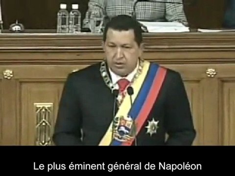Chavez : le drame d'Haiti et l'imperialisme (VOST)